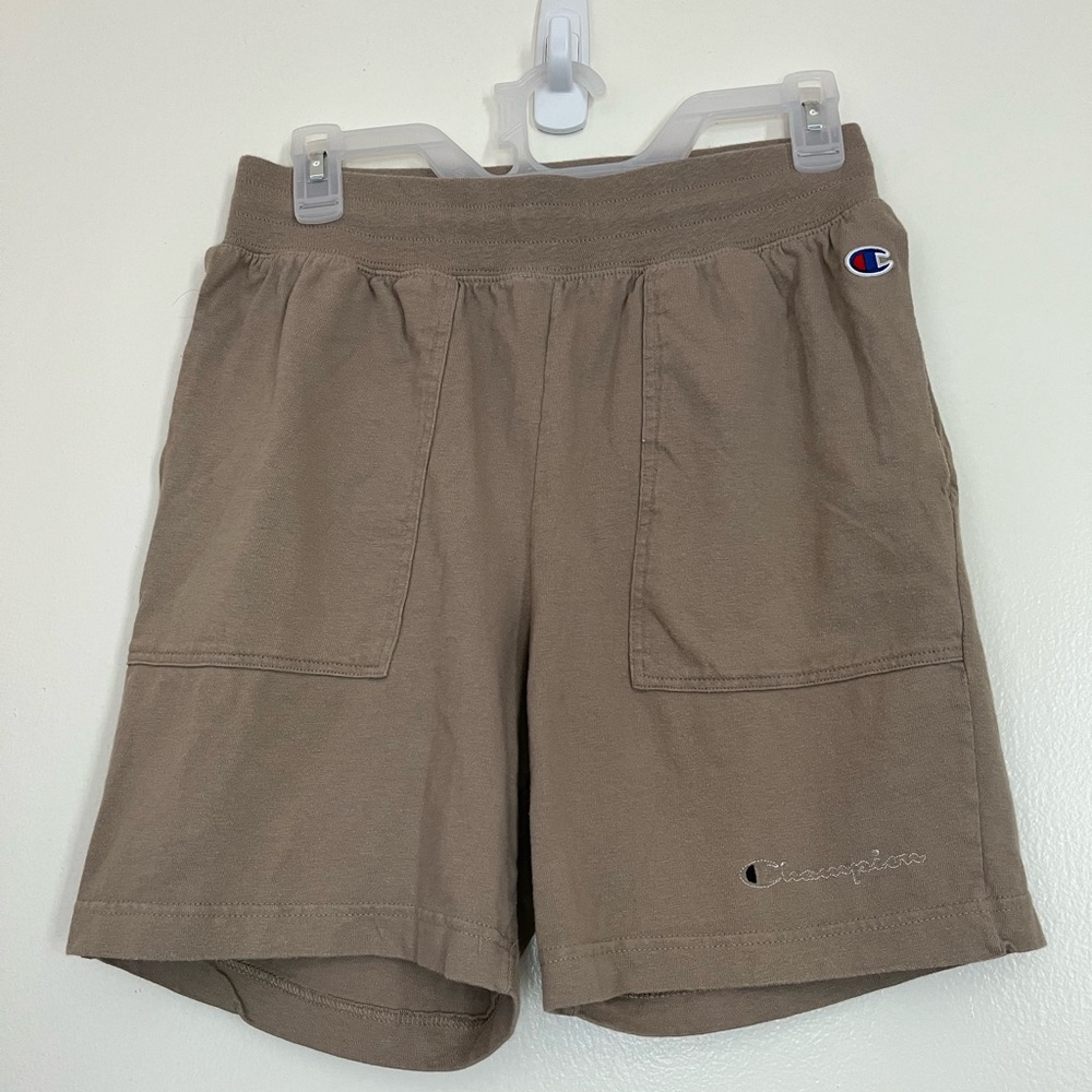 Mens M Light Brown Champion Shorts